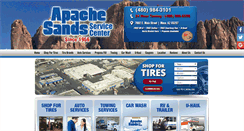 Desktop Screenshot of apachesands.com
